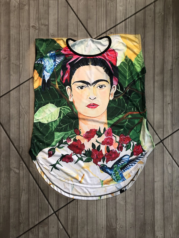 Blusa de Frida con Rosas (Pieza Única)